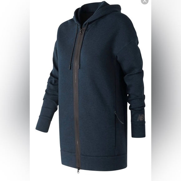 New Balance Sport Styke Fleece Hood Jacket - Picture 3 of 10